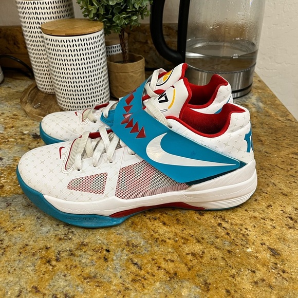 Nike KD 4 N7 White size 8.5 - Picture 4 of 9